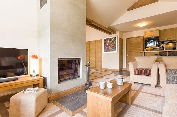 Image of the living area in Les Terrasses d'Eos