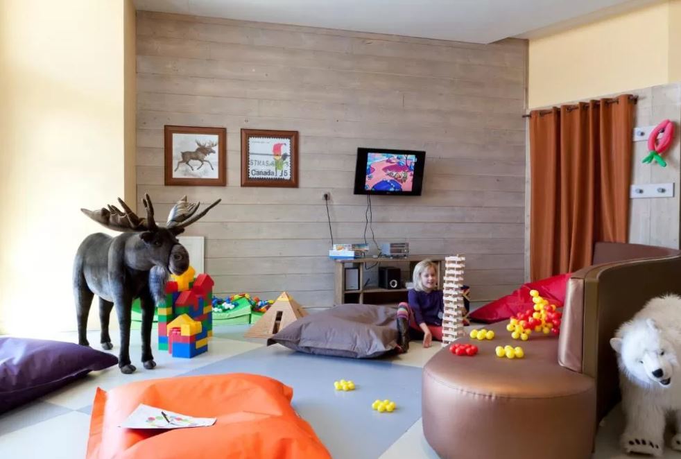 Picture of the kids room in the residence