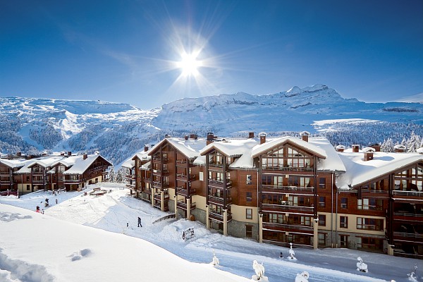 Picture of ski in ski out at residence terrasses d'eos flaine