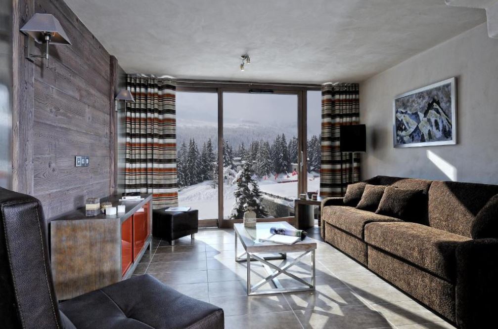 This is an image of one of the apartments at Le Centaure Flaine