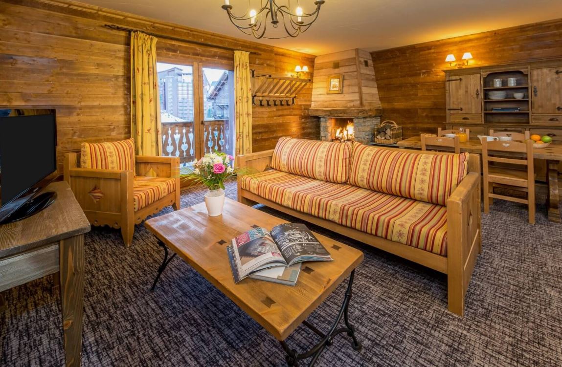 A photo of the 6 person apartment at Chalet de l'Ours