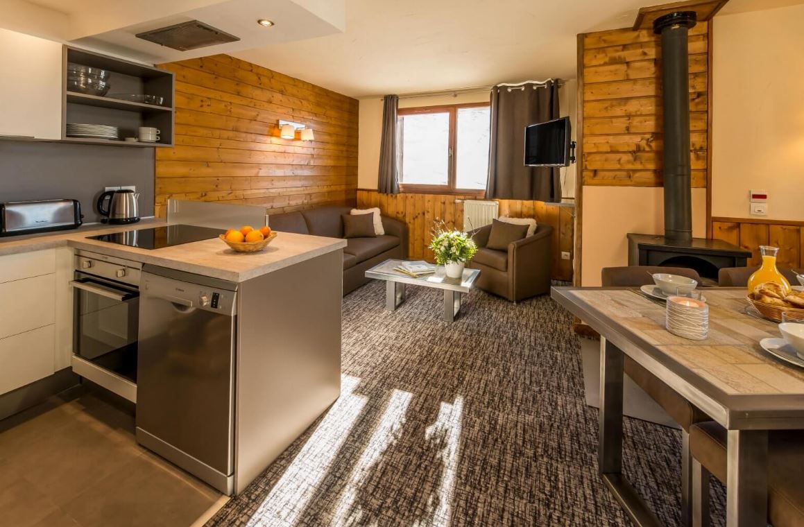 An image of the 4/6 person apartment at Chalet Val 2400