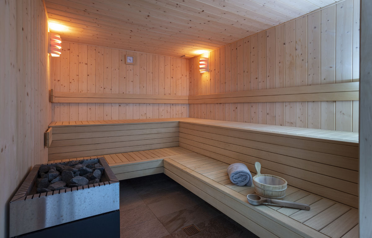 The sauna at Daria I Nor Alpe d'Huez