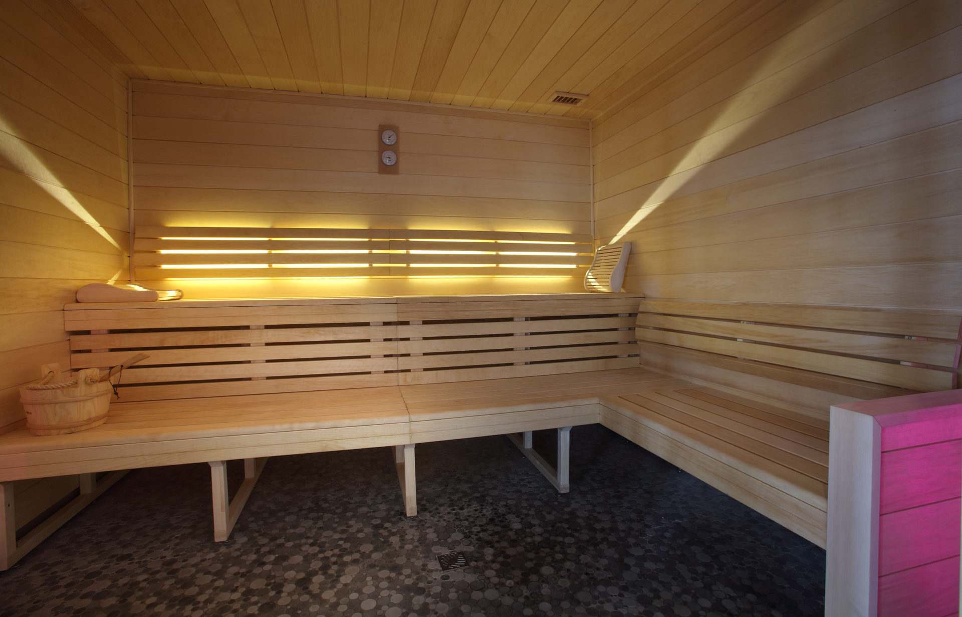 The sauna La Source des Arcs