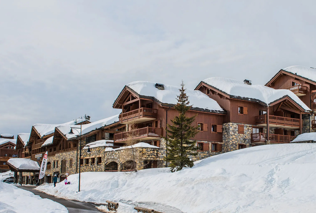 The exterior at Les Cimes Blanches La Rosiere