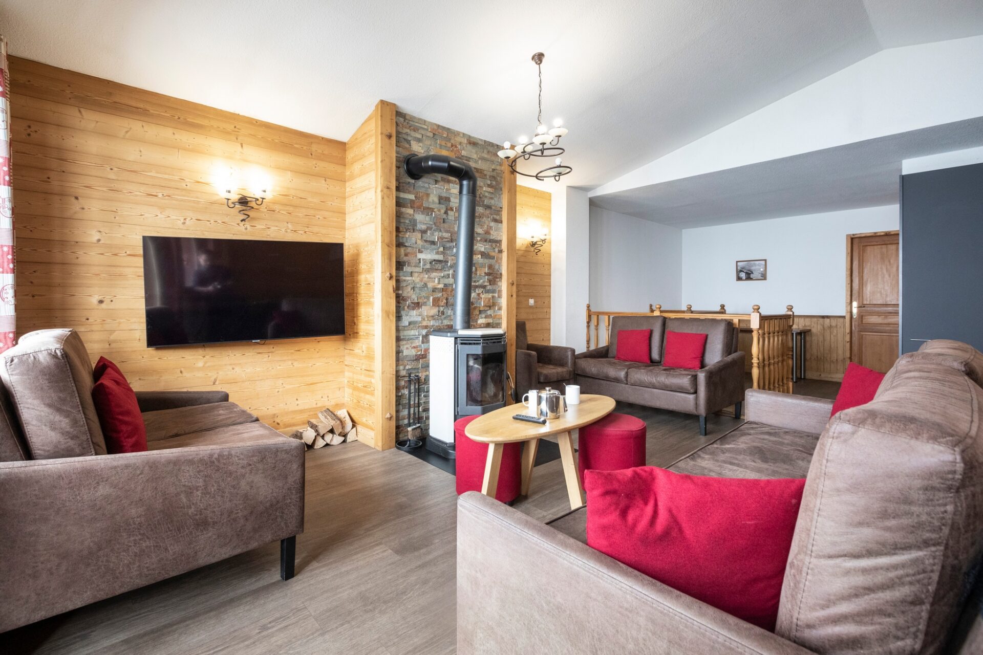 An example of one of the apartments at Les Balcons de Val Thorens