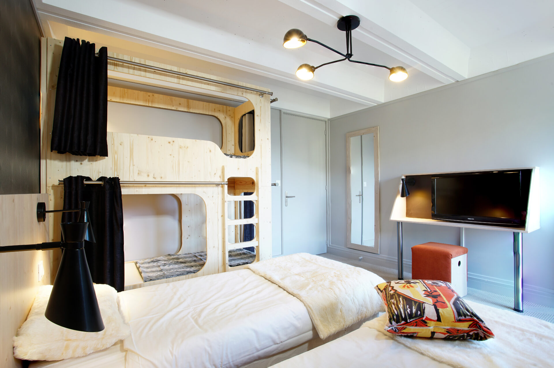 An image of one of the family rooms at Hotel Club MMV Le Flaine