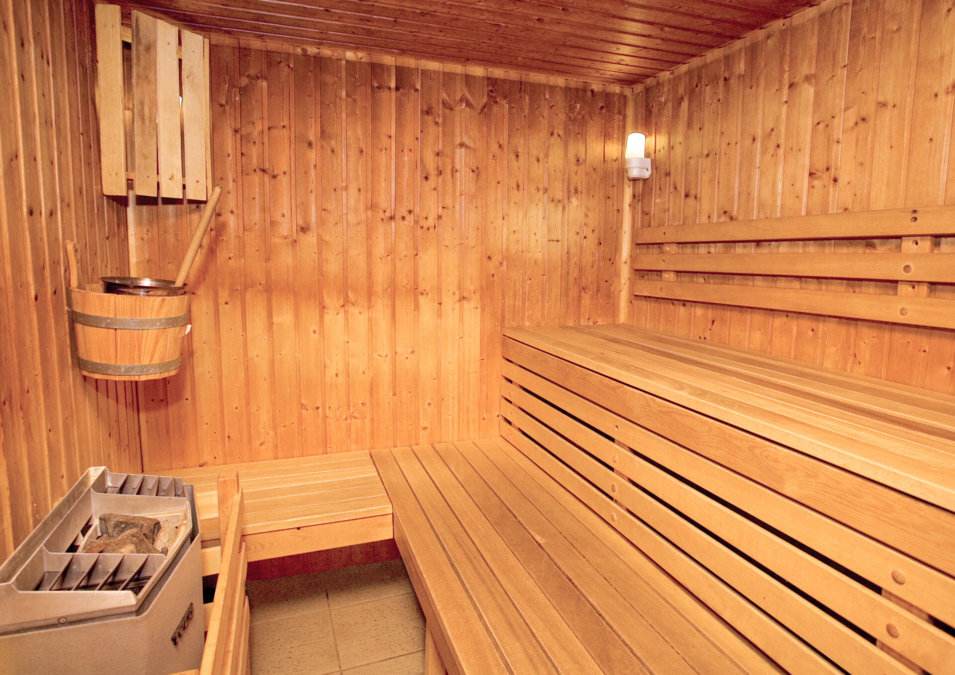 The sauna at MMV Les Brevieres
